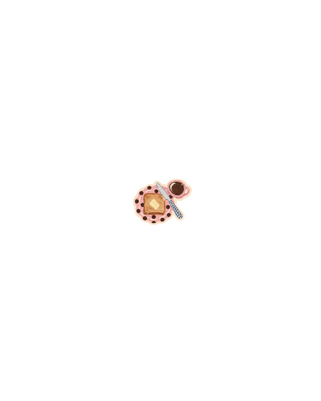 Toast illustration for Food